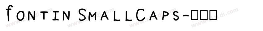 Fontin SmallCaps字体转换 Fontin SmallCaps字体转换